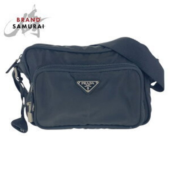 Prada nylon Crossbody Tessuto triangular black - Picture 1 of 8